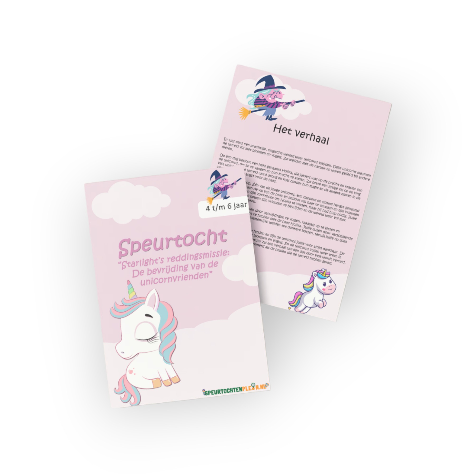 Unicorn Speurbox – Compleet feestpakket voor 10 kinderen - Afbeelding 6