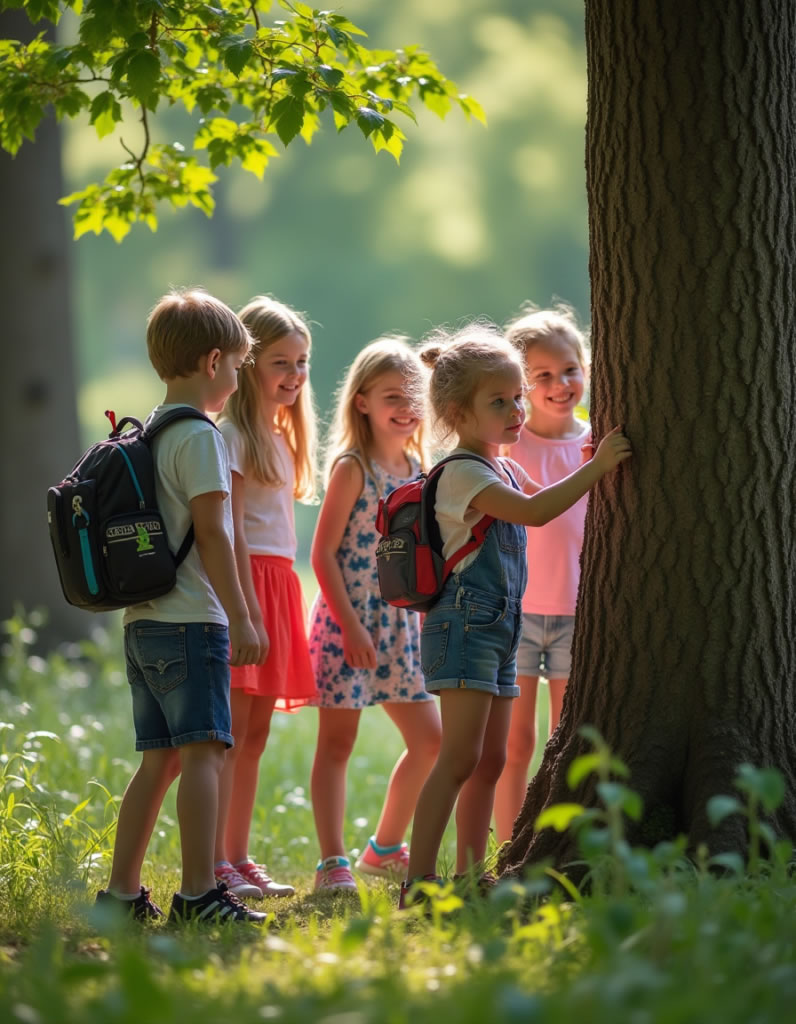 Speurtocht kinderfeestje voor kinderen van 4-6 jaar in het bos