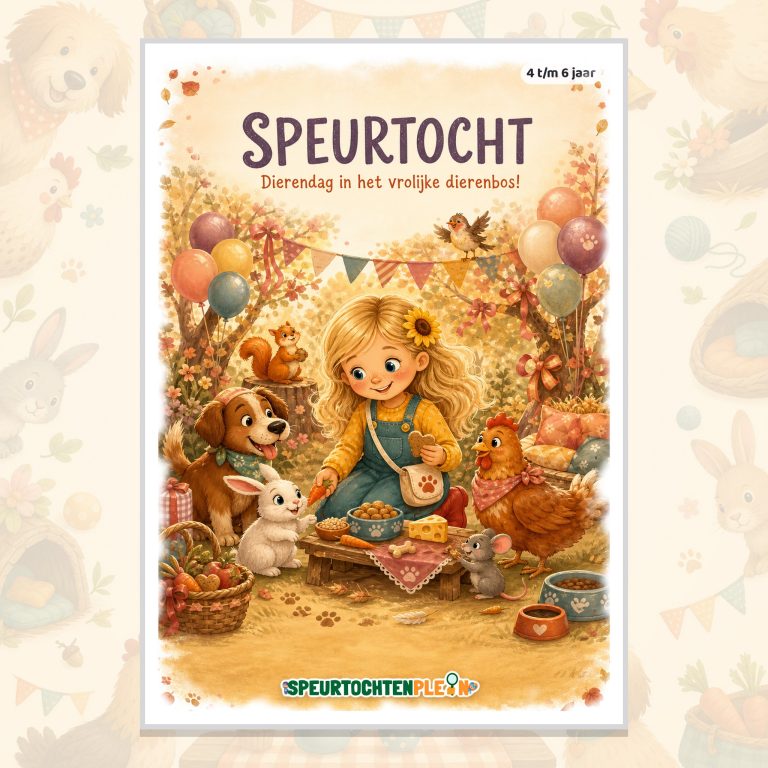 Dierendag Speurtocht – Help het Dierenbos feestvieren