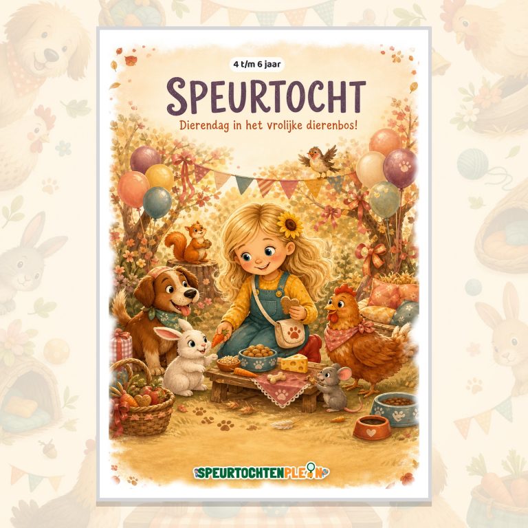 Dierendag Speurtocht – Help het Dierenbos feestvieren