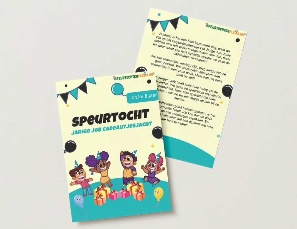 Jarige Job Speurtocht - Oud-Hollandse Spelletjes - Afbeelding 3