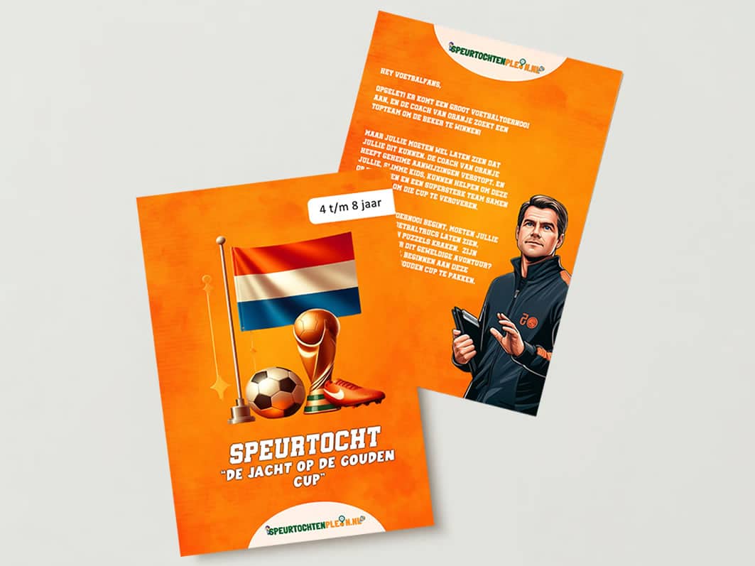 WK of EK Voetbal Speurtocht: De Gouden Cup - Afbeelding 3