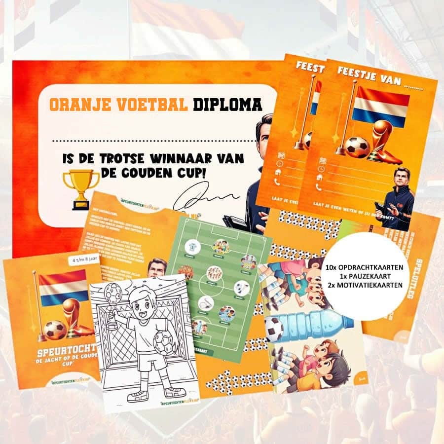 WK of EK Voetbal Speurtocht: De Gouden Cup
